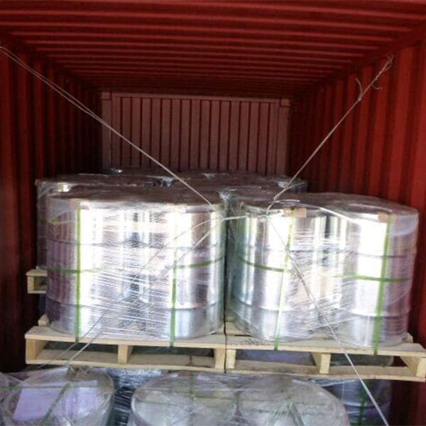 Chromium Metal loadingh in the container